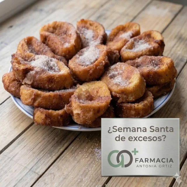 ​🐣 ¿Demasiadas torrijas esta Semana Santa? ¡Que nada te pare! 🍫

​Sabemos que en estos días es imposible resistirse a los sabores de nuestra gastronomía. Pero, a veces, los excesos vienen acompañados de acidez, reflujo o pesadez de estómago.

​¡No dejes que una mala digestión te arruine las vacaciones! Con Almanatur, tienes una solución 5 en 1 de origen natural:

​✅ Reduce el exceso de acidez al instante.
​✅ Combate el reflujo para que descanses mejor.
​✅ Efecto gastroprotector (cuida tu mucosa).
​✅ Alivia el ardor y la irritación.
​✅ Repara la barrera protectora de tu estómago.

​💡 ¿Cómo prefieres tomarlo?
​Tenemos el formato que mejor se adapta a tu plan:
​🍃 Sabor Menta: En comprimidos masticables, ¡ideales para llevar en el bolso o bolsillo!
​🍑 Sabor Melocotón: En prácticos sticks líquidos monodosis, listos para tomar después de esa comida copiosa.

​👉 Sin gluten, sin lactosa y con ingredientes de origen natural.

​¡Pásate por la farmacia y disfruta de la Semana Santa sin preocupaciones! ⛪✨

​#SemanaSanta #SaludDigestiva #Almanatur #Farmacia #Bienestar