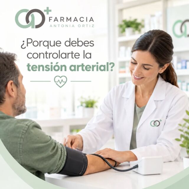 ​❤️️ ¿Sabes cómo está tu tensión arterial hoy?

​Muchas veces no sentimos ningún síntoma, pero una presión arterial alta no detectada a tiempo puede pasarle factura a nuestro corazón, riñones y circulación sanguínea. 🩺

​Controlártela de forma periódica te permite:

*​Prevenir riesgos: Reduce la probabilidad de sufrir accidentes cerebrovasculares o problemas cardíacos.

*​Detectar cambios a tiempo: Permite ajustar hábitos o tratamientos antes de que aparezcan complicaciones.

*​Ganar tranquilidad: Un seguimiento constante te ayuda a conocer mejor el ritmo de tu cuerpo.

​En nuestra farmacia estamos a tu disposición para medirte la tensión, llevar un registro y resolver cualquier duda que tengas sobre tu salud cardiovascular.

​¡Pásate a vernos y cuida de ti en solo un par de minutos! 👇

​#SaludCardiovascular #TensionArterial #PresionArterial #CuidaTuCorazon #PrevencionEsSalud